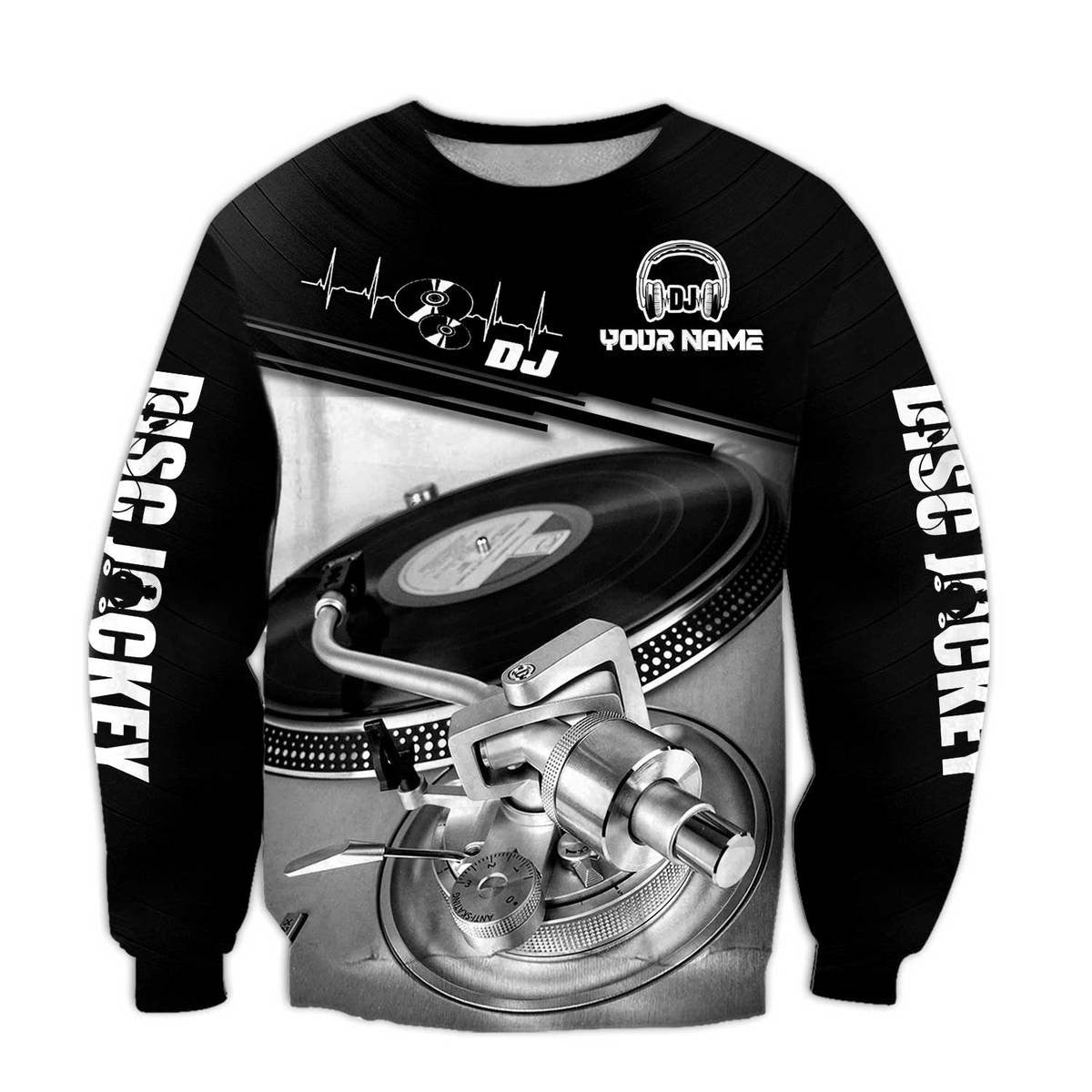 Personalized Name Disc Jockey Shirts - Custom Name DJ Shirts, Classical Music Disc Clothings, Perfect DJ Shirts for Men & Women