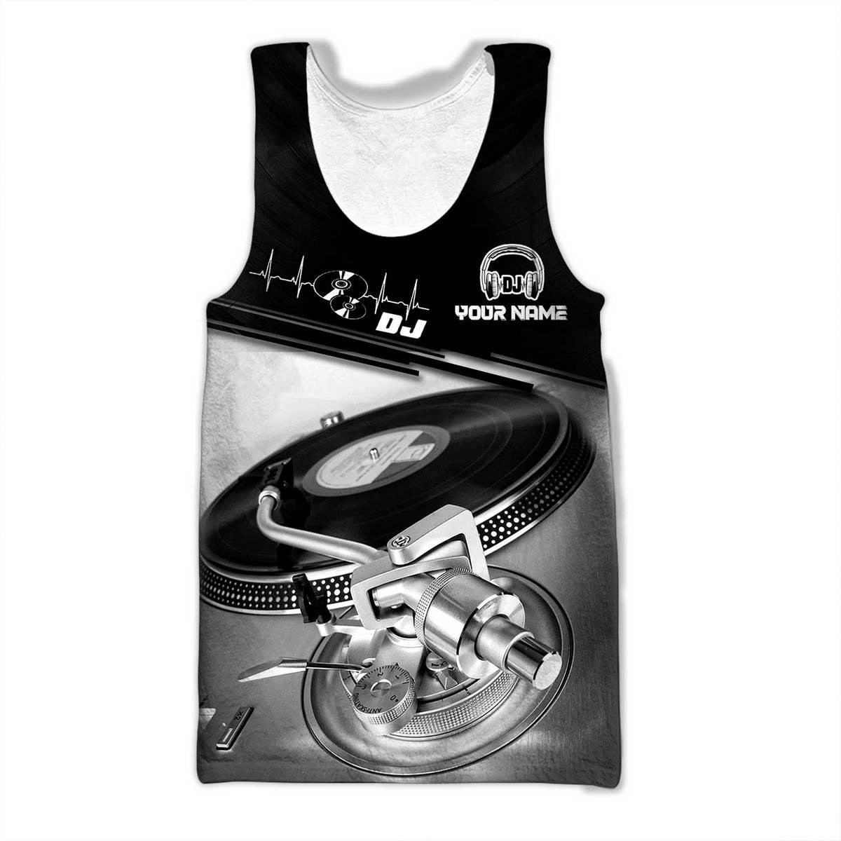 Personalized Name Disc Jockey Shirts - Custom Name DJ Shirts, Classical Music Disc Clothings, Perfect DJ Shirts for Men & Women