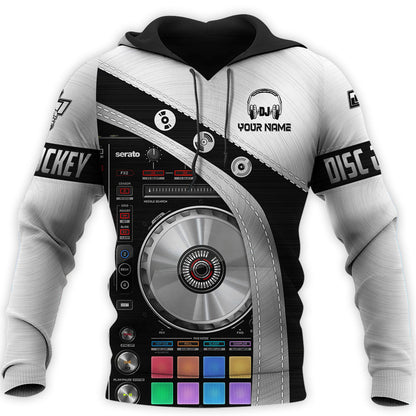 Personalized Name Disc Jockey Shirts - Custom Name DJ Shirts, DJ Clothing, Perfect Deejay Shirts for Men & Women