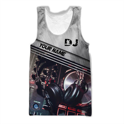Personalized Name Disc Jockey Shirts - Custom Name DJ Shirts, Custom DJ Clothing, Perfect DJ Shirts for Men & Women