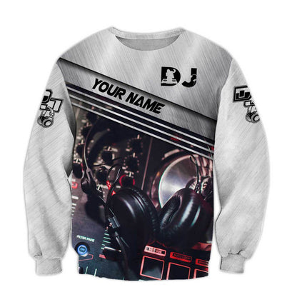 Personalized Name Disc Jockey Shirts - Custom Name DJ Shirts, Custom DJ Clothing, Perfect DJ Shirts for Men & Women