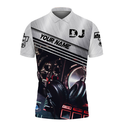 Personalized Name Disc Jockey Shirts - Custom Name DJ Shirts, Custom DJ Clothing, Perfect DJ Shirts for Men & Women