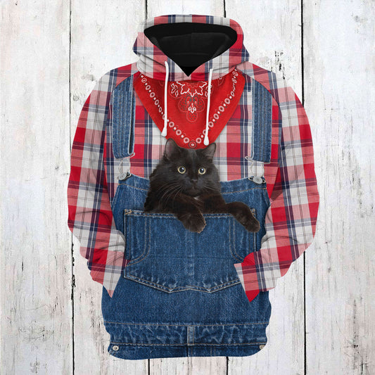 Black Cat Farm Premium Hoodie, Perfect Outfit For Men And Women On Christmas New Year Autumn Winter