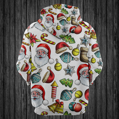 Christmas Pattern Awesome Pullover Premium Hoodie, Perfect Outfit For Men And Women On Christmas New Year Autumn Winter
