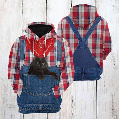 Black Cat Farm Premium Hoodie, Perfect Outfit For Men And Women On Christmas New Year Autumn Winter