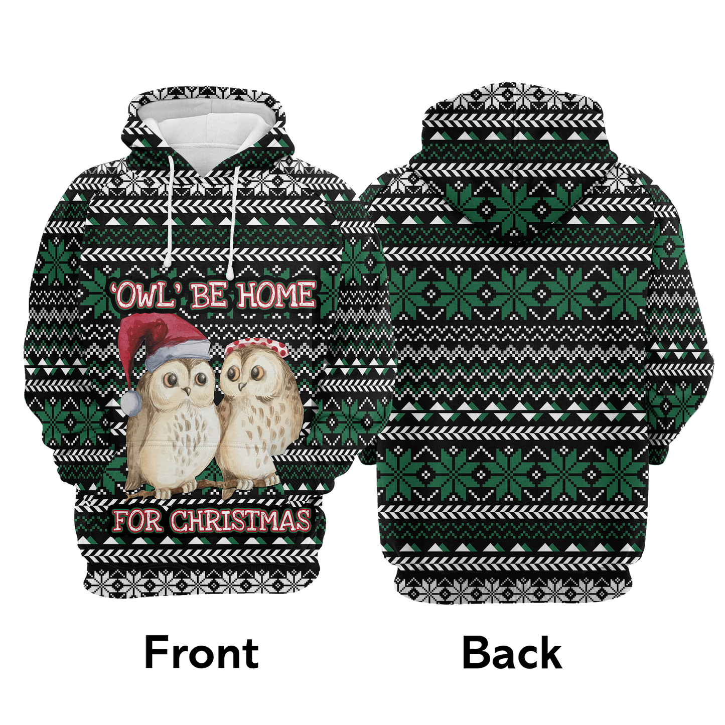 Owl Be Home Pullover Premium Hoodie, Perfect Outfit For Men And Women On Christmas New Year Autumn Winter
