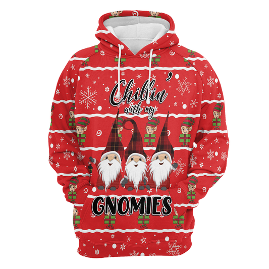 Christmas Gnomies Pullover Premium Hoodie , Perfect Outfit For Men And Women On Christmas New Year Autumn Winter