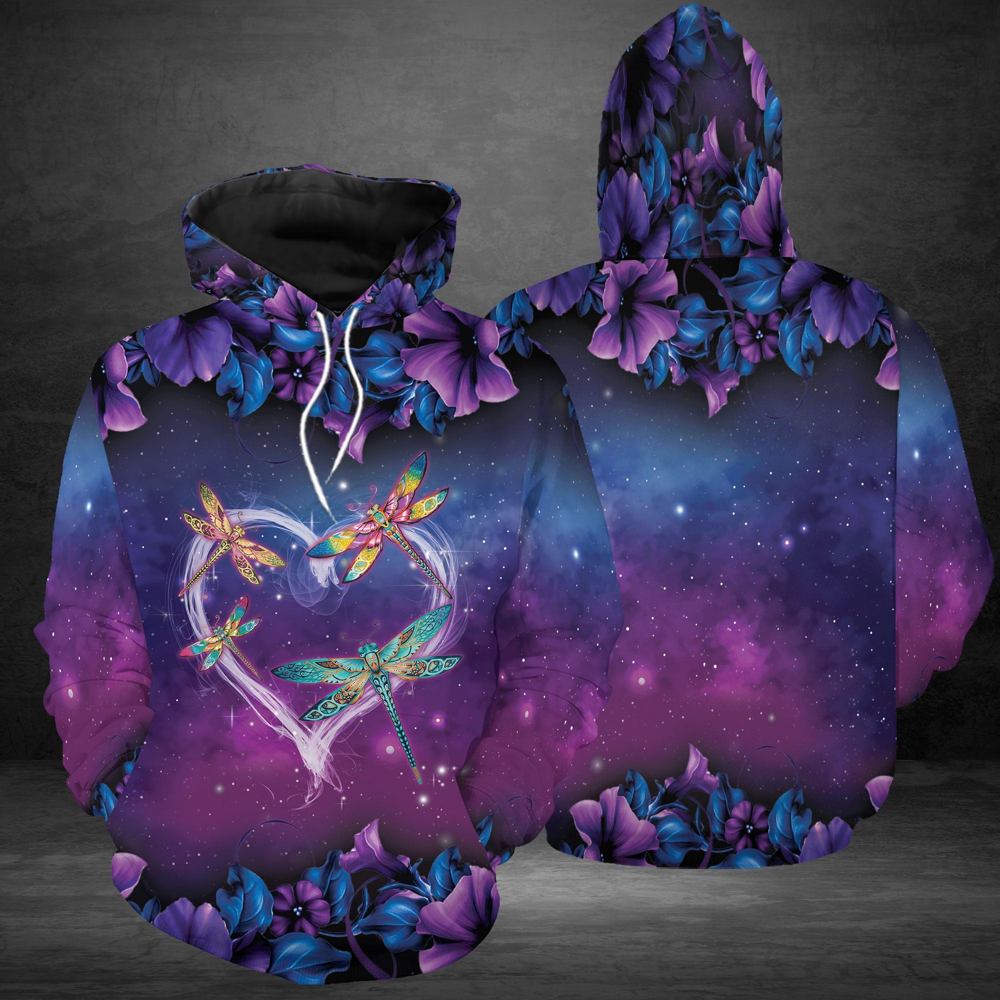 Dragonfly Love Pullover Premium Hoodie, Perfect Outfit For Men And Women On Christmas New Year Autumn Winter