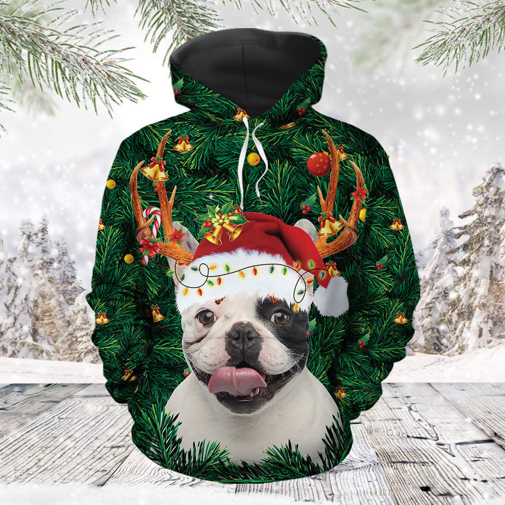 Funny French Bulldog Pullover Premium Hoodie, Perfect Outfit For Men And Women On Christmas New Year Autumn Winter