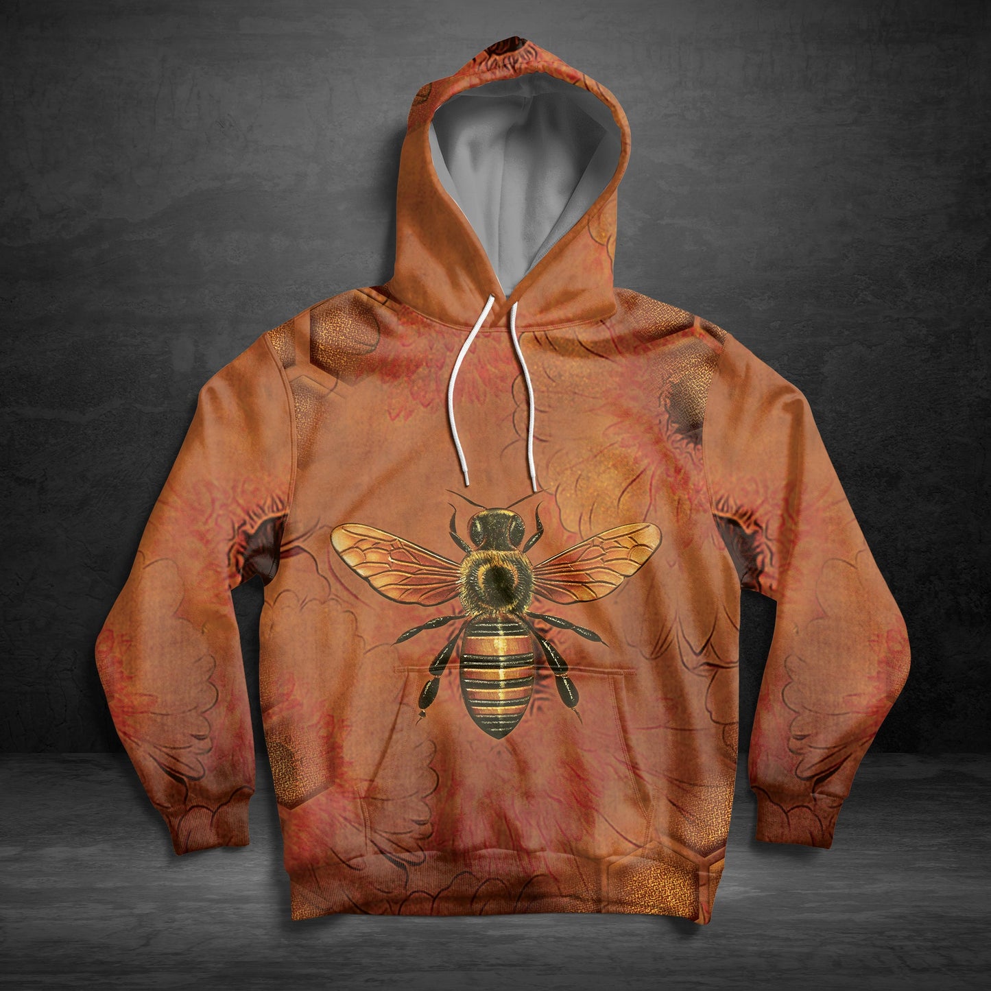 Bee Sunflower Pullover Premium Hoodie , Perfect Outfit For Men And Women On Christmas New Year Autumn Winter