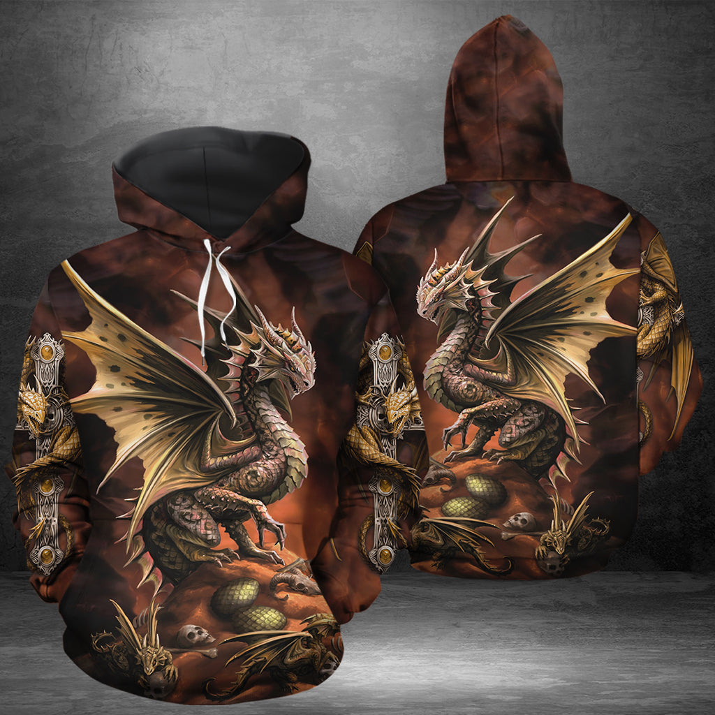 Age Of Dragons Pullover Premium Hoodie, Perfect Outfit For Men And Women On Christmas New Year Autumn Winter