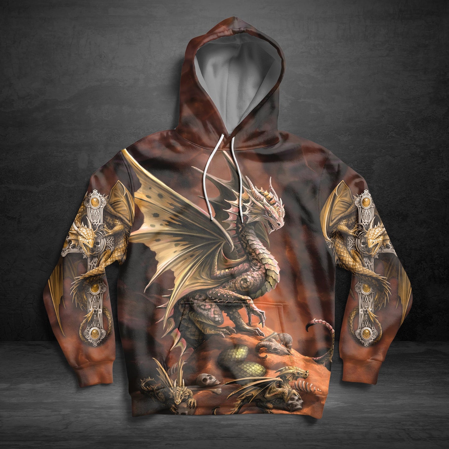 Age Of Dragons Pullover Premium Hoodie, Perfect Outfit For Men And Women On Christmas New Year Autumn Winter