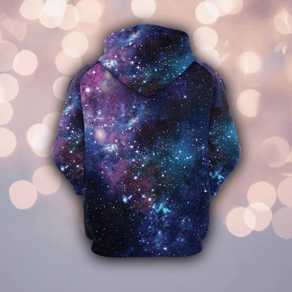 Cool Cat Galaxy Pullover Premium Hoodie, Perfect Outfit For Men And Women On Christmas New Year Autumn Winter