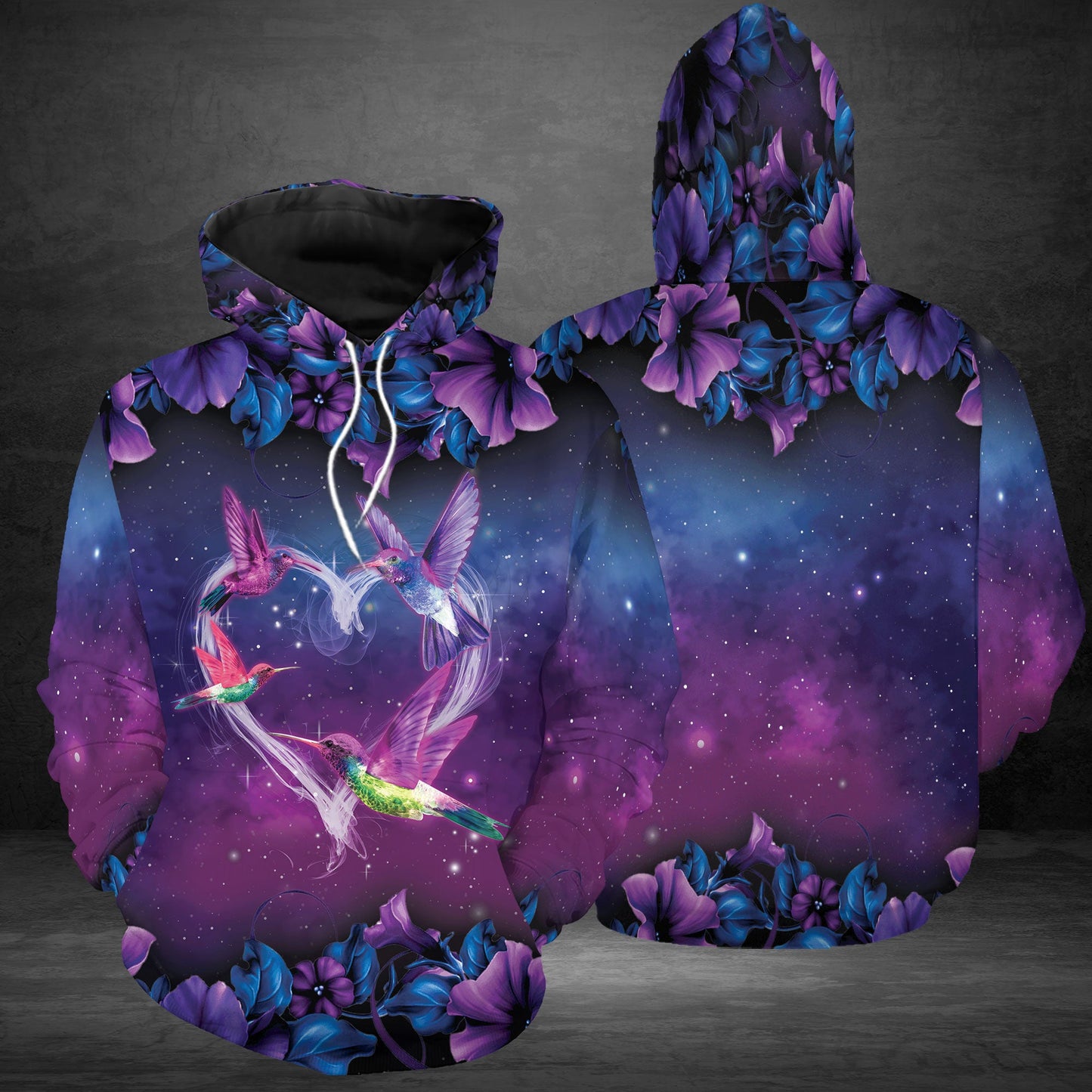 Hummingbird Love Pullover Premium Hoodie, Perfect Outfit For Men And Women On Christmas New Year Autumn Winter