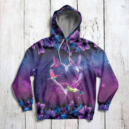 Hummingbird Love Pullover Premium Hoodie, Perfect Outfit For Men And Women On Christmas New Year Autumn Winter