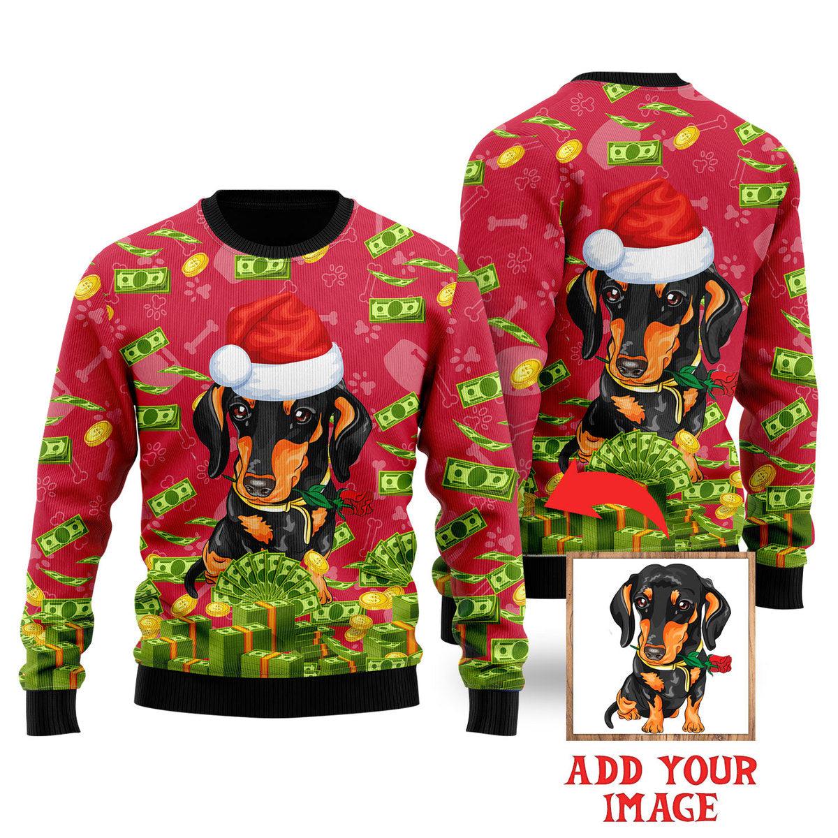 Dachshund Sweater I Work Hard So That My Dog Can Have A Better Life, Ugly Sweater For Men & Women, Perfect Outfit For Christmas New Year Autumn Winter