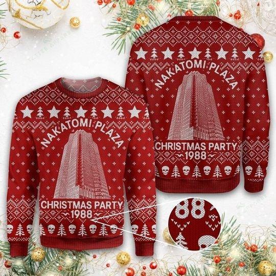 Nakatomi plaza deals christmas party sweater