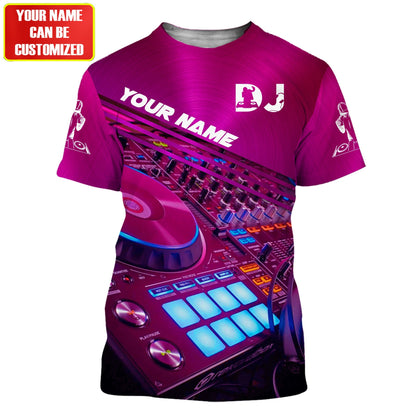 Personalized Name Disc Jockey Shirts - Custom Name DJ Shirts, Deejay Shirts, Perfect DJ Shirts for Men & Women