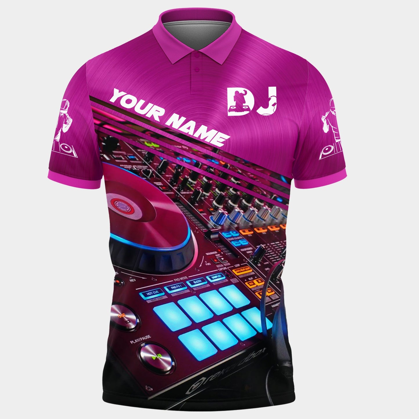 Personalized Name Disc Jockey Shirts - Custom Name DJ Shirts, Deejay Shirts, Perfect DJ Shirts for Men & Women