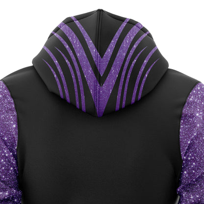 Custom Name Purple Butterfly Pullover Premium Hoodie, Perfect Outfit For Men And Women On Christmas New Year Autumn Winter