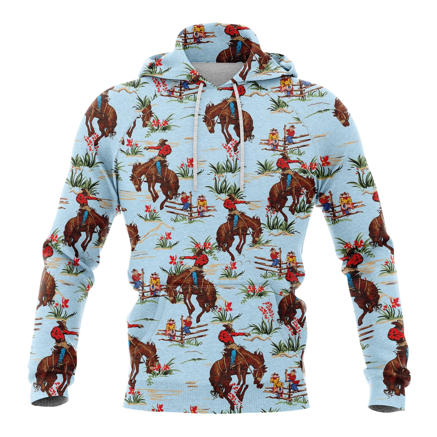 Cowboy Pullover Premium Hoodie, Perfect Outfit For Men And Women On Christmas New Year Autumn Winter