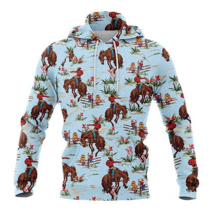 Cowboy Pullover Premium Hoodie, Perfect Outfit For Men And Women On Christmas New Year Autumn Winter