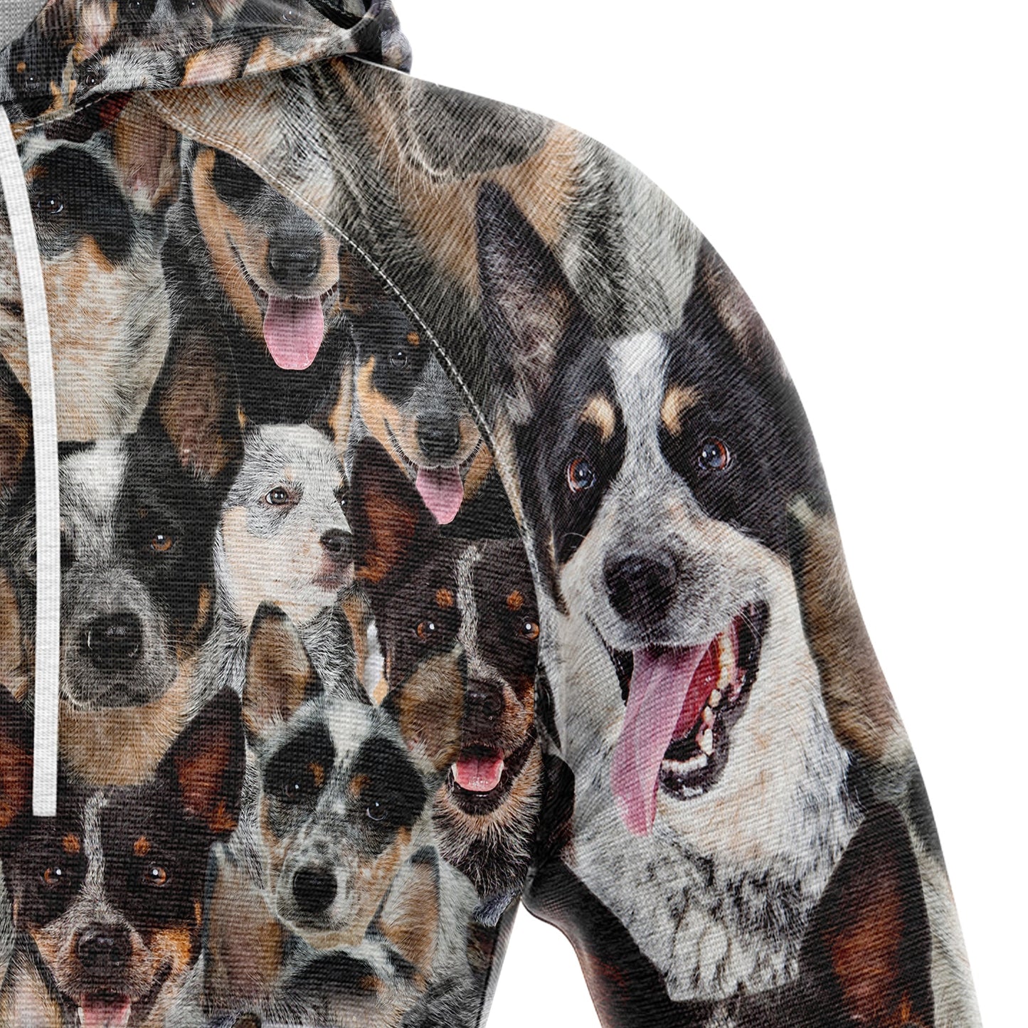 Australian Cattle Dog Awesome  Pullover Halloween Premium Hoodie, Perfect Outfit For Men And Women On Christmas New Year Autumn Winter
