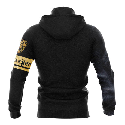 Custom Name Awesome Rottweiler Pullover Premium Hoodie, Perfect Outfit For Men And Women On Christmas New Year Autumn Winter