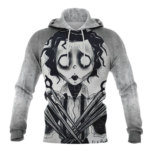 Edward Scissorhands H31813 All Over Print Unisex Hoodie