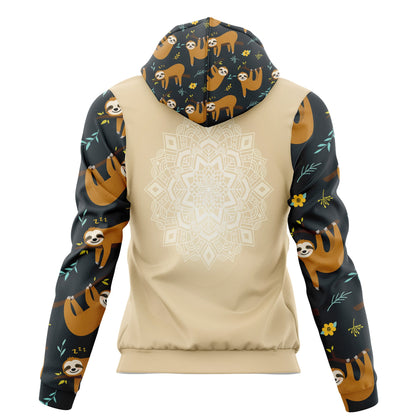 Sloth Pullover Premium Hoodie, Perfect Outfit For Men And Women On Christmas New Year Autumn Winter