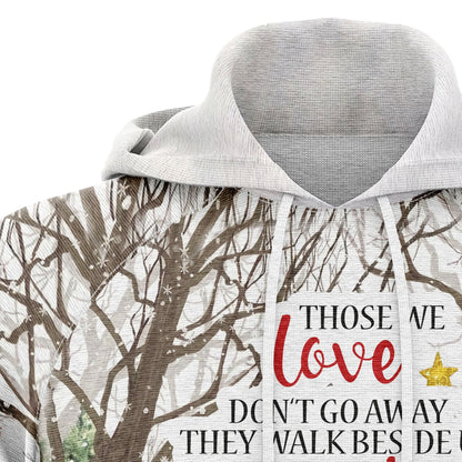 English Springer Spaniel Angel Pullover Premium Hoodie They Walk Beside Us, Perfect Outfit For Men And Women On Christmas New Year Autumn Winter