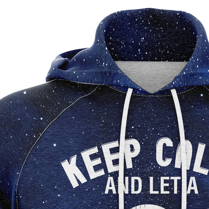 Capricorn Pullover Premium Hoodie Keep Calm And let A Capricorn, Perfect Outfit For Men And Women On Christmas New Year Autumn Winter