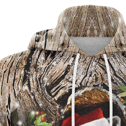 Christmas Raccoon Pullover Premium Hoodie, Perfect Outfit For Men And Women On Christmas New Year Autumn Winter