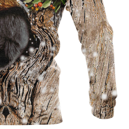 Christmas Raccoon Pullover Premium Hoodie, Perfect Outfit For Men And Women On Christmas New Year Autumn Winter