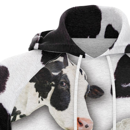 Cow Funny Premium Hoodie, Perfect Outfit For Men And Women On Christmas New Year Autumn Winter