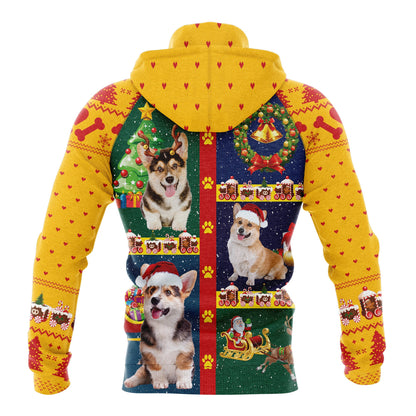 Awesome Welsh Corgi Pullover Premium Hoodie, Perfect Outfit For Men And Women On Christmas New Year Autumn Winter