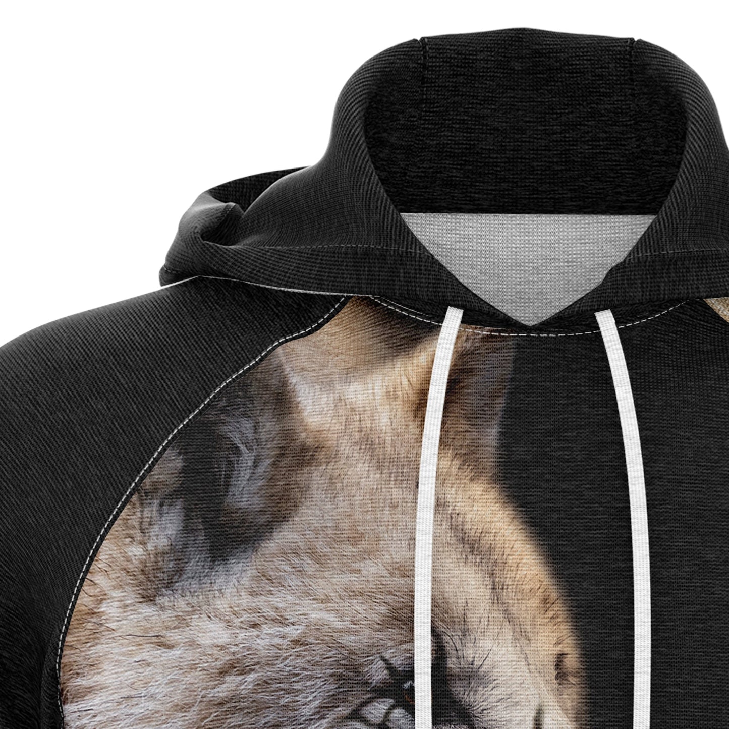 Custom Name Gray Wolf Pullover Premium Hoodie, Perfect Outfit For Men And Women On Christmas New Year Autumn Winter