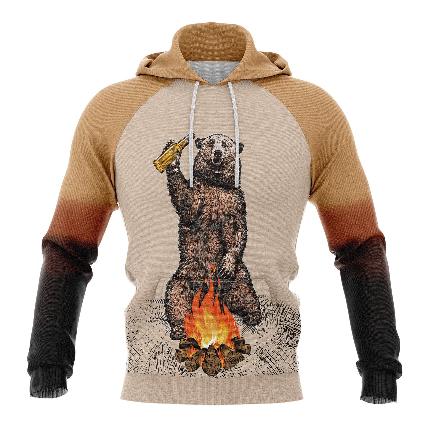 Camping Bear Pullover Premium Hoodie I Hate People Camping Lover, Perfect Outfit For Men And Women On Christmas New Year Autumn Winter