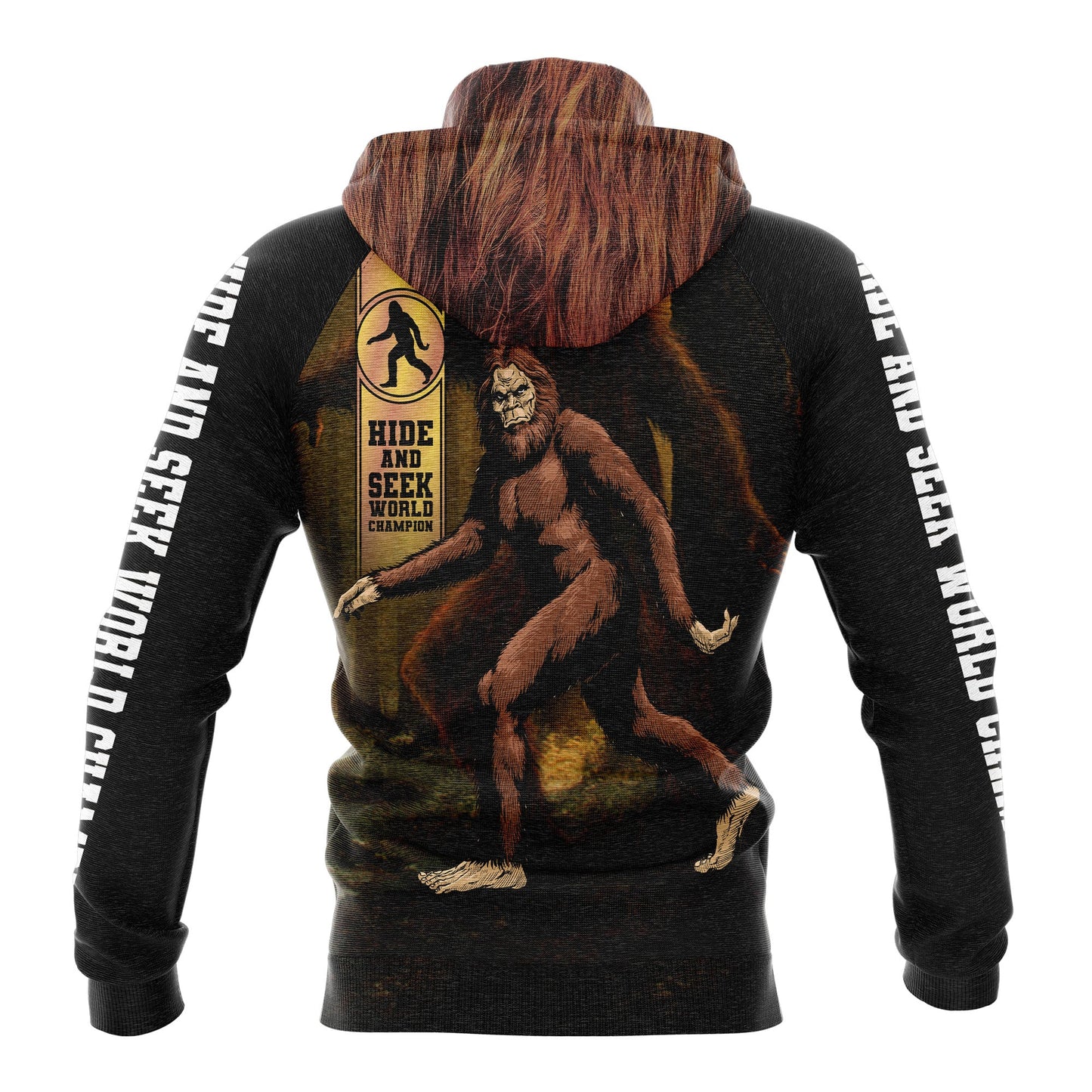 Bigfoot Pullover Premium Hoodie Hide And Seek World Champion, Perfect Outfit For Men And Women On Christmas New Year Autumn Winter