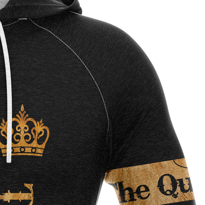 Lion Queen Pullover Premium Hoodie, Perfect Outfit For Men And Women On Christmas New Year Autumn Winter