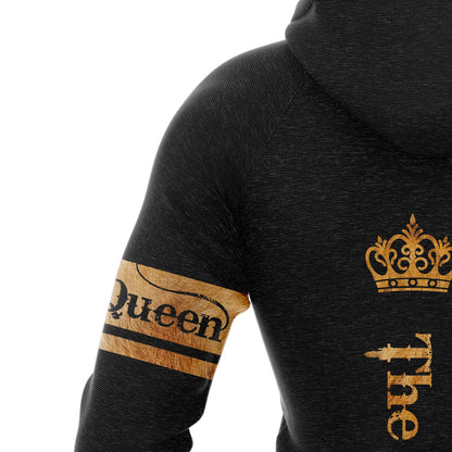 Lion Queen Pullover Premium Hoodie, Perfect Outfit For Men And Women On Christmas New Year Autumn Winter