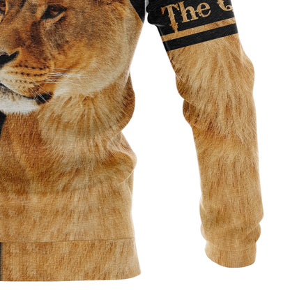 Lion Queen Pullover Premium Hoodie, Perfect Outfit For Men And Women On Christmas New Year Autumn Winter