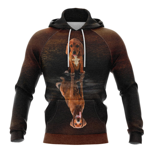Redbone Coonhound Dog Pullover Premium Hoodie, Perfect Outfit For Men And Women On Christmas New Year Autumn Winter