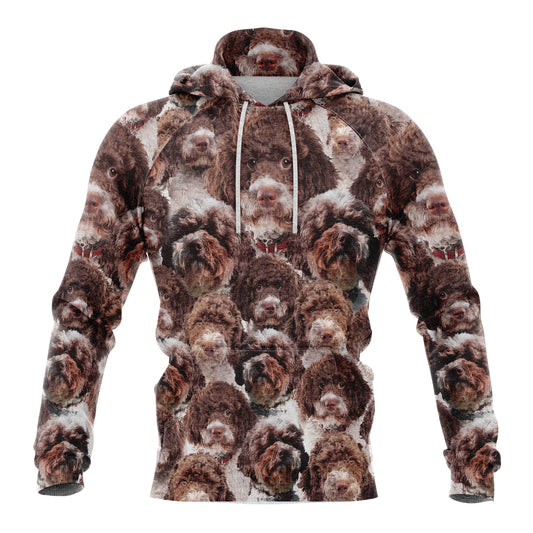 Lagotto Romagnolo Awesome Pullover Premium Hoodie, Perfect Outfit For Men And Women On Christmas New Year Autumn Winter