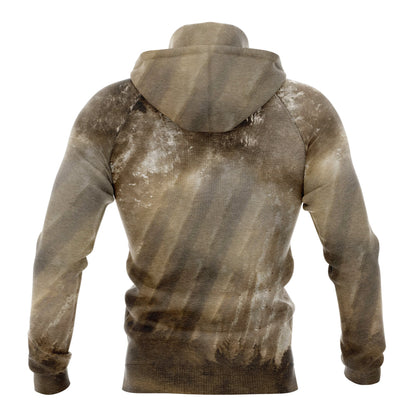 Bigfoot Print Pullover Premium Hoodie, Perfect Outfit For Men And Women On Christmas New Year Autumn Winter