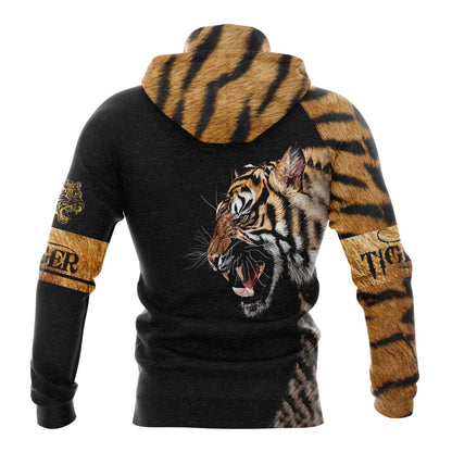 Tiger Leopard Pullover Premium Hoodie, Perfect Outfit For Men And Women On Christmas New Year Autumn Winter