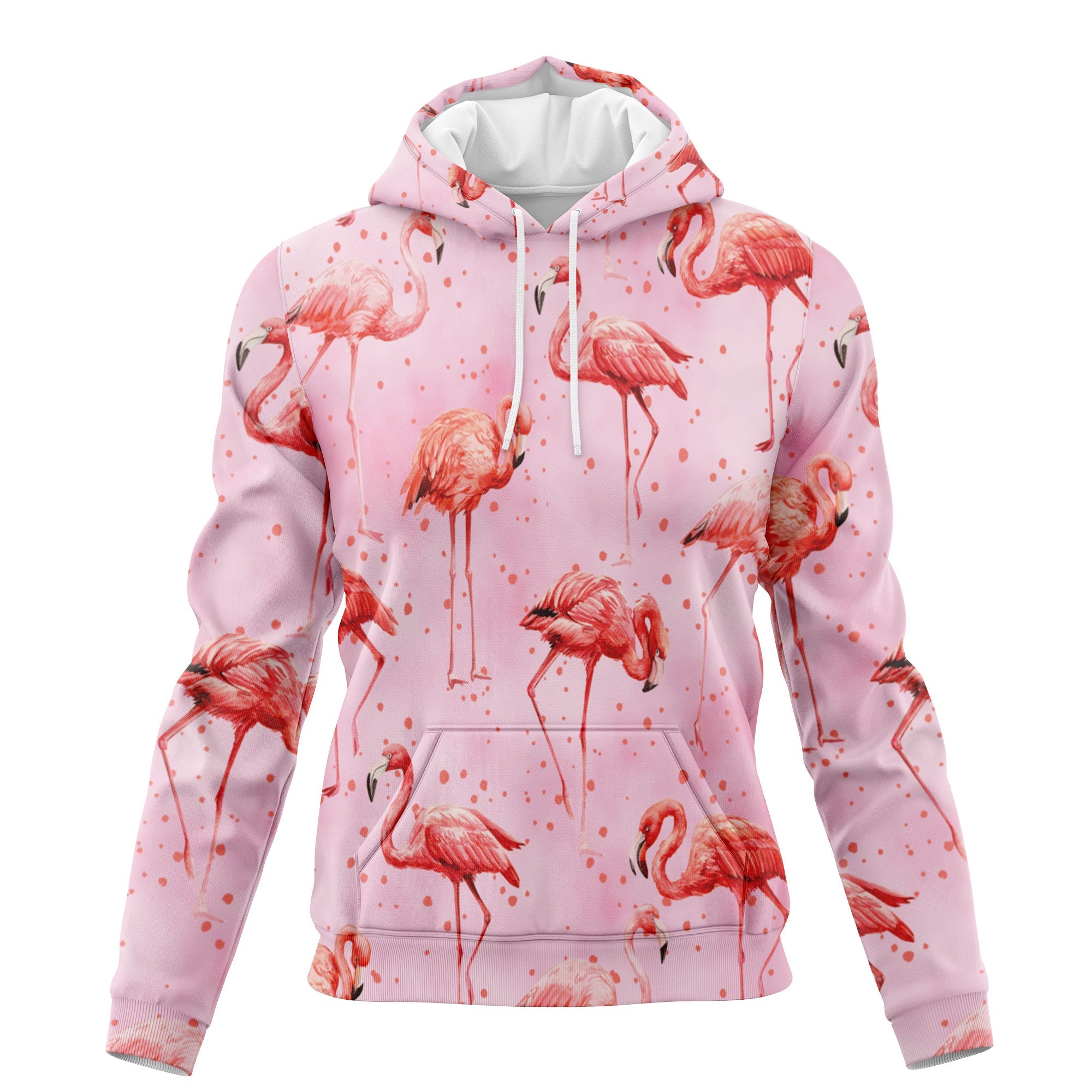 Great Flamingo Pullover Premium Hoodie, Perfect Outfit For Men And Women On Christmas New Year Autumn Winter