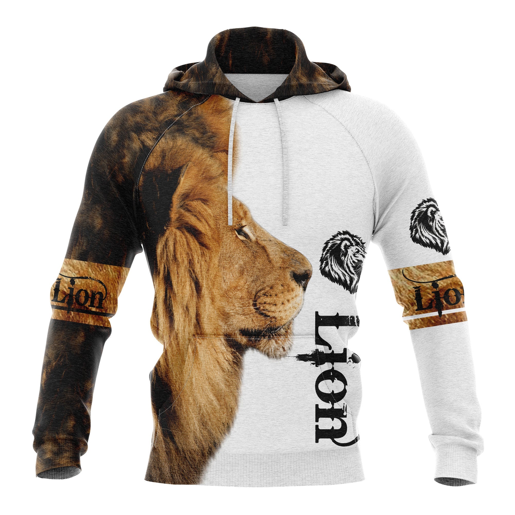 Lion Of King Pullover Premium Hoodie, Perfect Outfit For Men And Women On Christmas New Year Autumn Winter