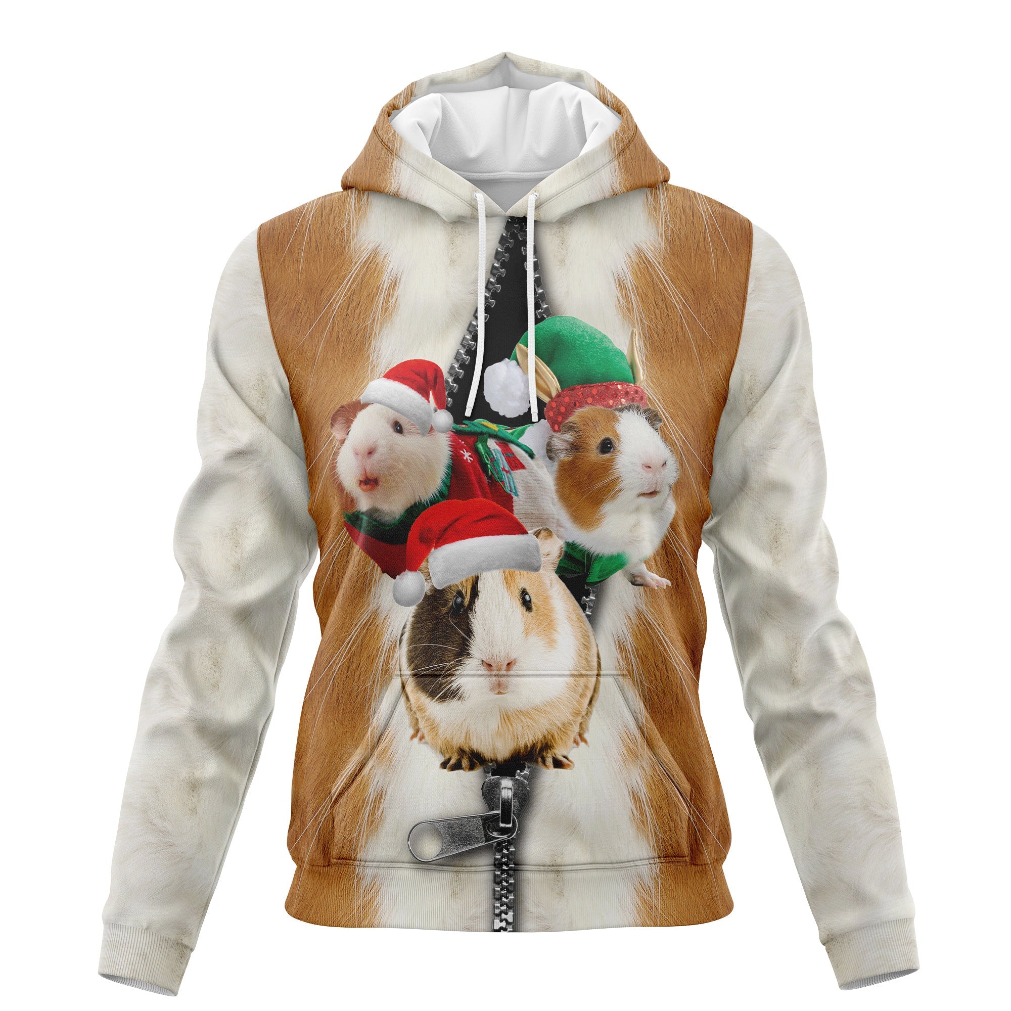 Guinea Pig Group Christmas Pullover Premium Hoodie, Perfect Outfit For Men And Women On Christmas New Year Autumn Winter