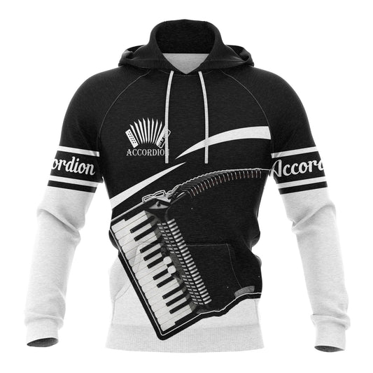 Accordion Pullover Premium Hoodie, Perfect Outfit For Men And Women On Christmas New Year Autumn Winter